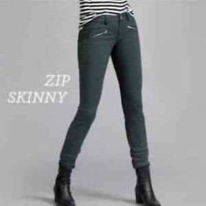 Cabi Zip Skinny pants size 2